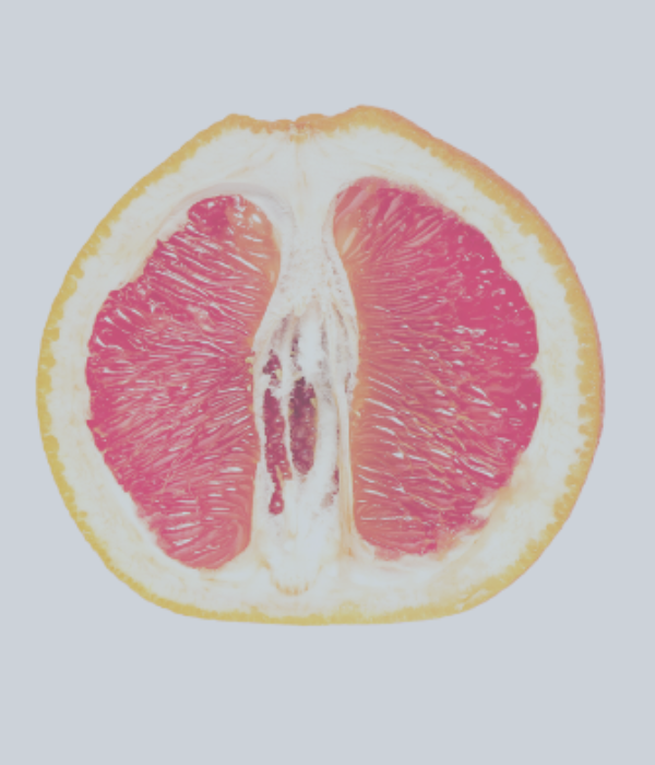 Blutorange von innen.